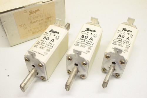 Rapa nh0 80a 500v 440v - 80a, nh-0