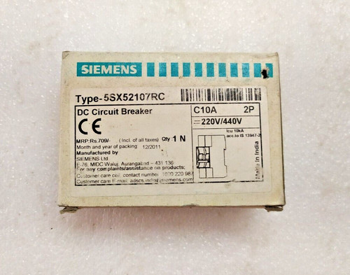 Siemens 5sx52107rc - siemens, dc