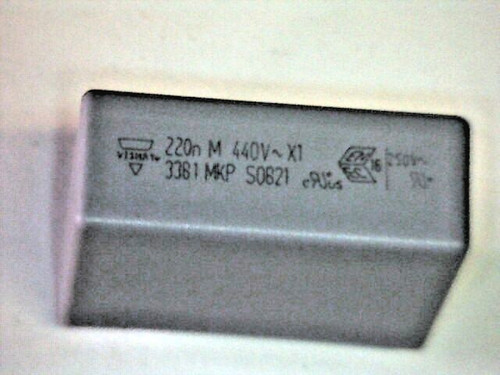 Mkp capacitor 220nf - x1,